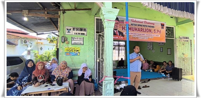 Menjaring Aspirasi Masyarakat, Pimpinan & Anggota DPRD Kota Padang Gelar Reses Masa Sidang II 2025