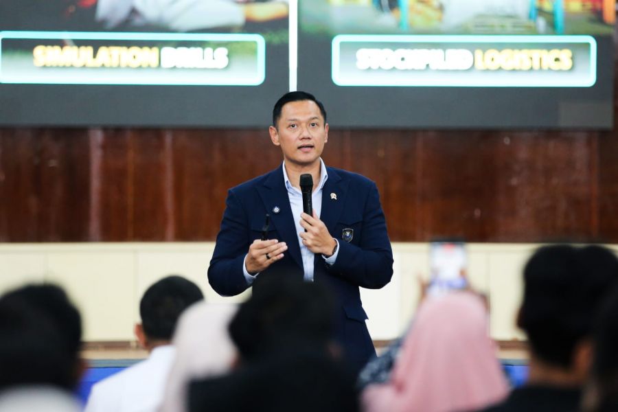 Menko AHY Tegaskan Pembangunan Infrastruktur Harus Tangguh dan Berkelanjutan Hadapi Risiko Bencana