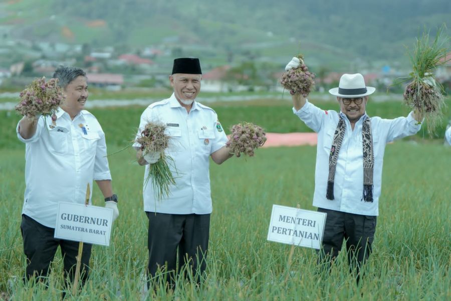 Menteri Pertanian Puji Produksi Holtikultura Sumbar, Dalam 2 Tahun Berhasil Saingi Jawa