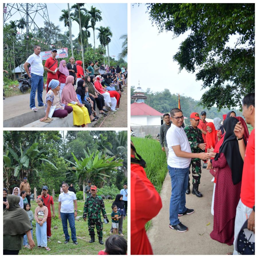 Menyambut HUT RI ke-78, Deri Asta Dukung Perlombaan yang Digelar Masyarakat Desa