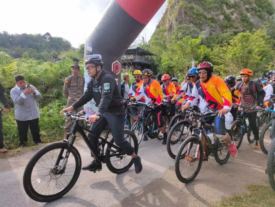 Minang Geopark Cycling 2022 Dukung Geopark Sumbar Menuju UNESCO Global Geopark