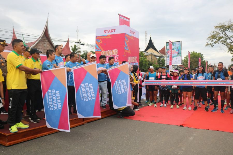 Minang Geopark Run 2022 Sukses, Bupati Sijunjung: Tahun Depan Kita Akan Buat Event Cycling
