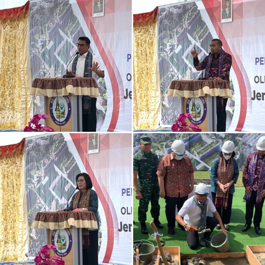 Moeldoko Letakkan Batu Pertama Pembangunan Delapan Gedung Baru RSUP Dr. M. Djamil Padang