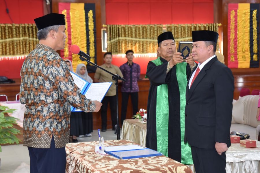Mursalim Dilantik Menjadi Pj. Sekda Kota Pariaman