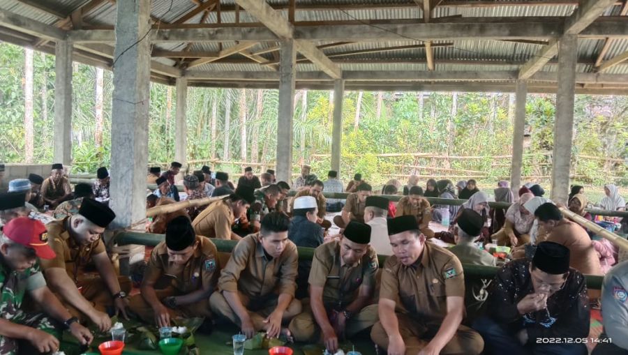 Nagari Aia Angek Gelar Tradisi Berkaul,Warga Ucapkan Terimakasih atas Pokir Rico Alviano DPRD Sumbar