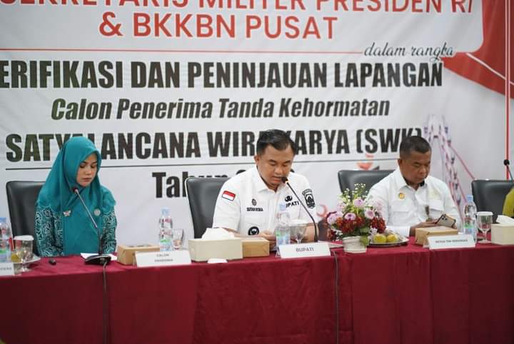 Nominasi Sebagai Penerima Satyalencana Wira Karya, Ny. Dewi Sutan Riska Dikunjungi Tim Verifikator