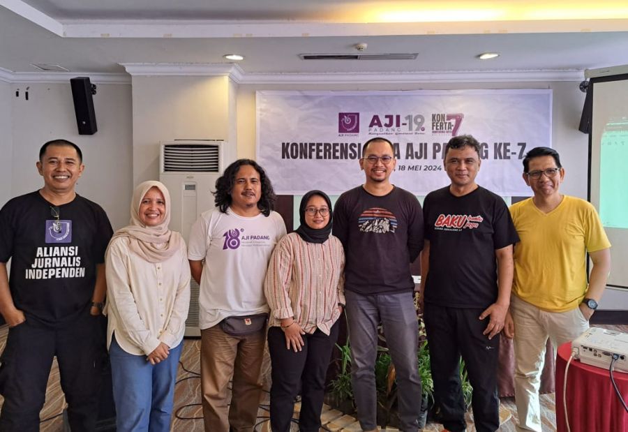 Novia Harlina-Fuadi Zikri Terpilih Jadi Ketua dan Sekretaris AJI Padang 2024-2027