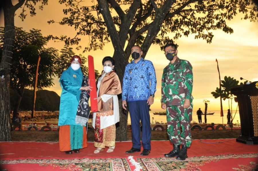 Ny Nanny Hadi Tjahjanto Resmikan Kampung Bahari Nusantara di Sumbar
