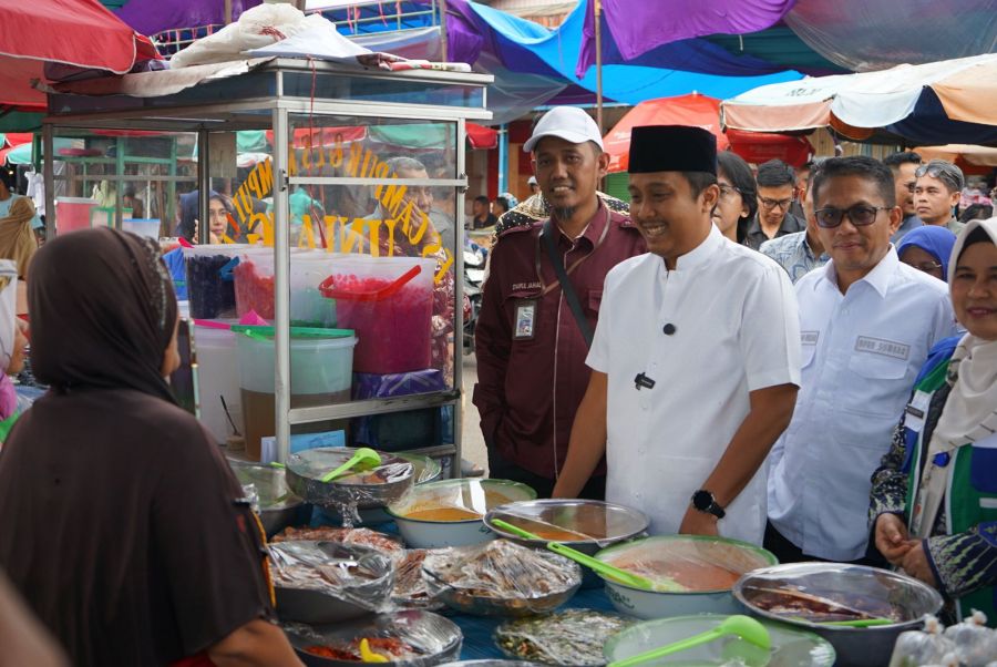 Operasi Pasar Ramadan, Wagub Sumbar Pastikan Takjil Bebas Bahan Berbahaya