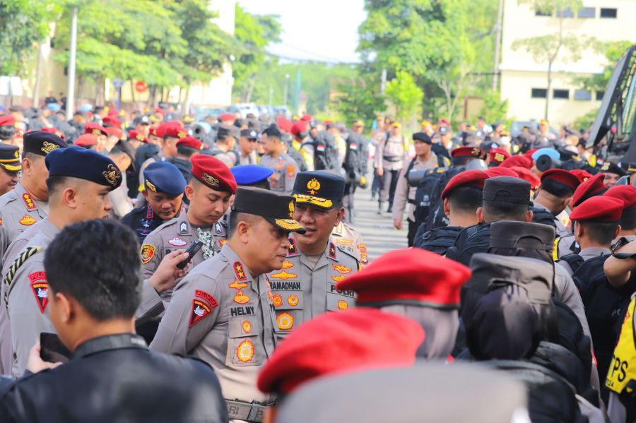 Operasi Pekat Krakatau 2025, Target 200,  Polda Lampung & Jajaran Berhasil Ungkap 100 Kasus Lebih