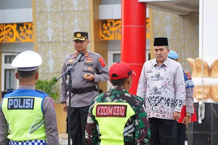 Ops Lilin Singgalang, Pemkab Dharmasraya Ajak Masyarakat Jangan Berlebihan Sambut Pergantian Tahun