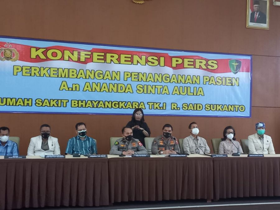 Optimalkan Kesembuhan Sinta Aulia, RS Polri Bentuk Tim Berisikan Ahli dan Pakar 