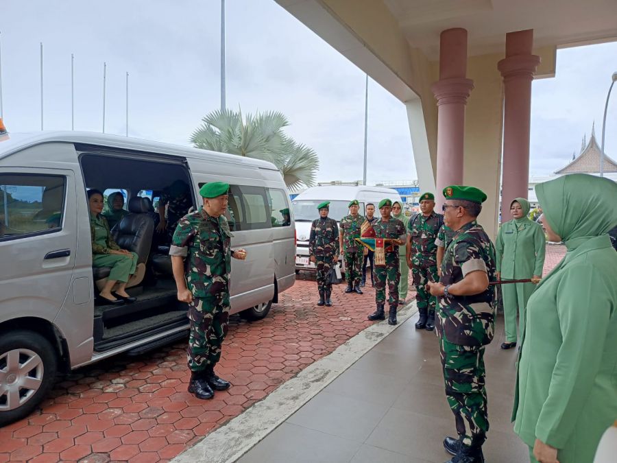 Pangdam XX/TIB Mayjen TNI Arief Gajah Mada Tiba di Ranah Minang