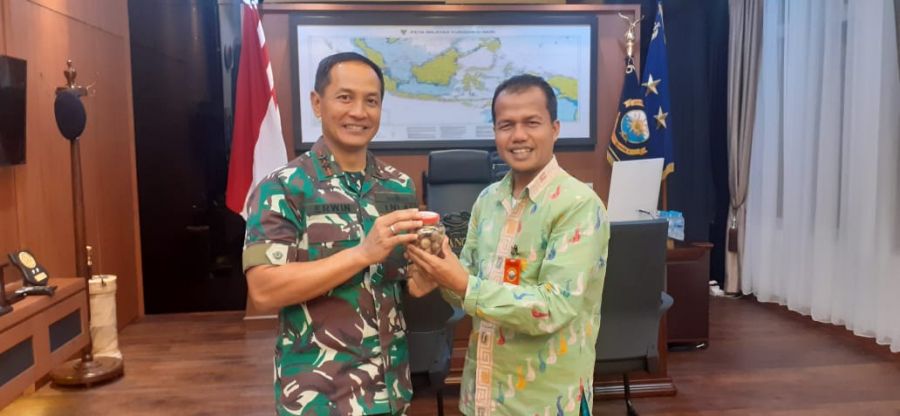 Panglima Komando Armada 1 Sambut Hangat Kunjungan Silaturahim Uda Eri Santoso 