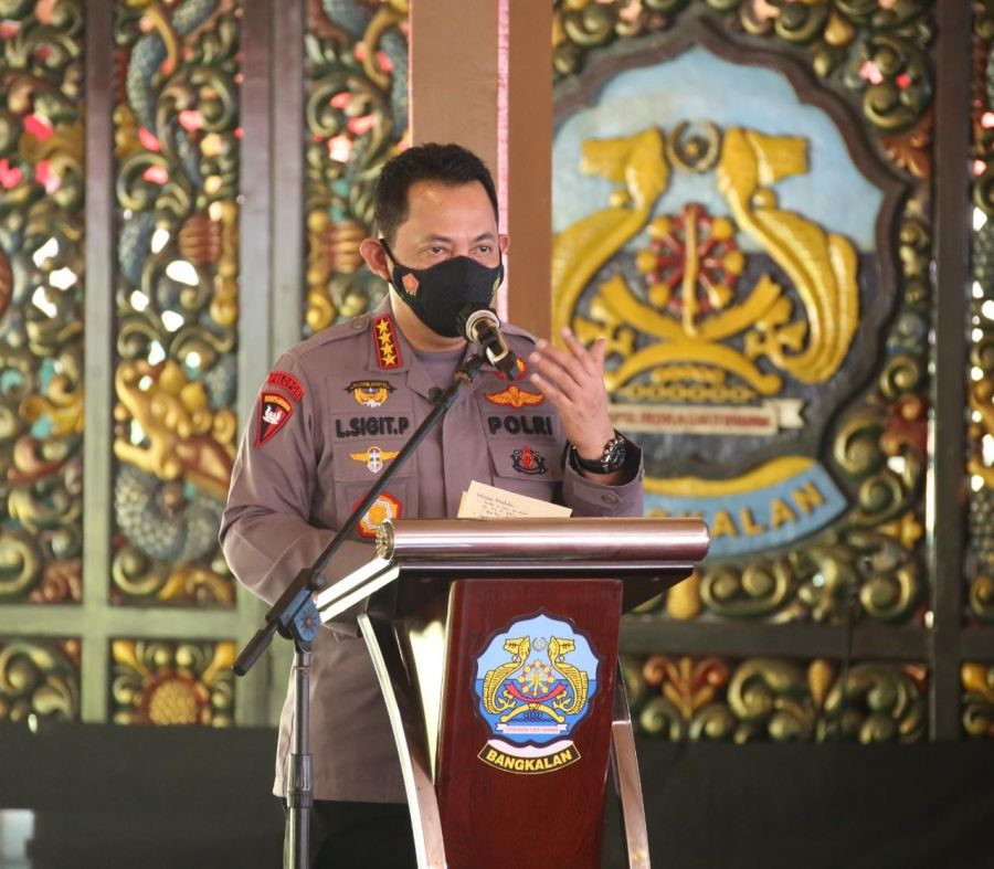 Panglima TNI dan Kapolri Rangkul Tokoh Agama Untuk Tekan Covid-19 di Bangkalan 