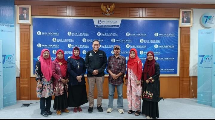 Panitia IMLF ke-2 Tahun 2024 Audiensi dengan Kepala Perwakilan Bank Indonesia Sumbar