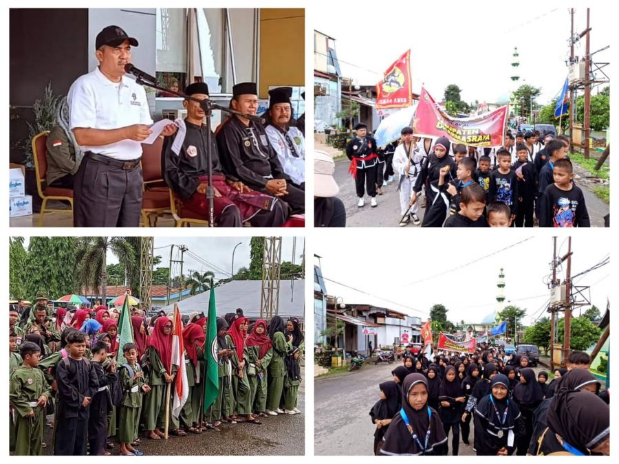 Parade dan Kirab Perguruan Pencak Silat Diikuti 200 Peserta