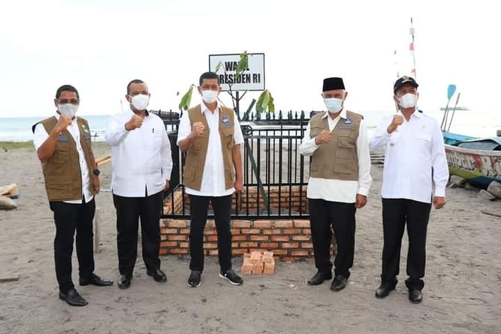 Pariaman Rawat Tanaman Pinago Wapres RI, Salah Satu Program Strategi Mitigasi Berbasis Vegetasi