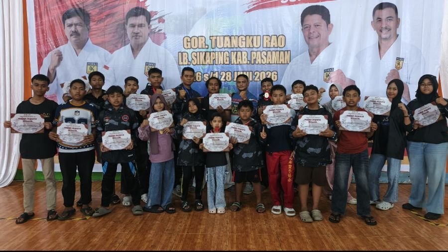 Pasaman Raih 6 Medali di Kejurda FORKI Sumbar 2026, INKANAS Jadi Penyumbang Terbanyak