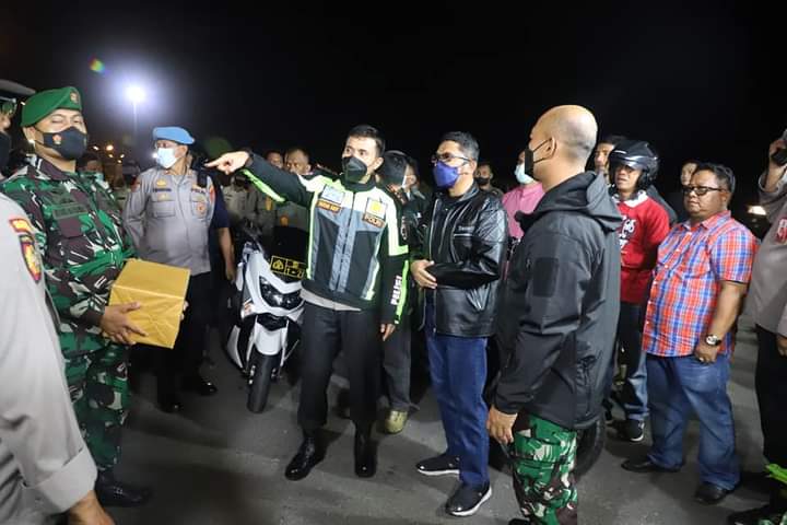 Pastikan Kesiapan Pengamanan Lebaran, Wako Hendri Septa dan Forkopimda Tinjau Pos PAM