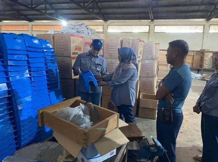 Pastikan Ketersedian Air Prima Saat Lebaran, Dirut Perumda AM Padang Kunjungi Gudang Material & IPA