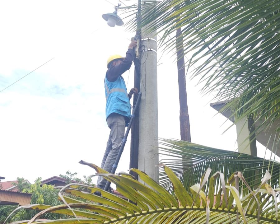 Pastikan Layanan Internet Aman, PLN Icon Plus Lakukan Pemeliharaan Rutin di Wilayah Kulim 