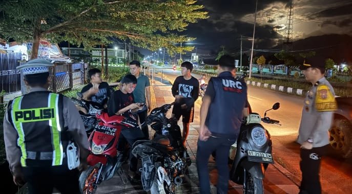 Patroli Presisi Digencarkan, Polres Konawe Utara Cegah Balap Liar dan Gangguan Kamtibmas