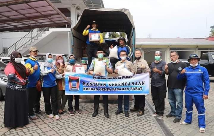 Peduli Gempa Pasaman, Pemko Padang Kirim Bantuan