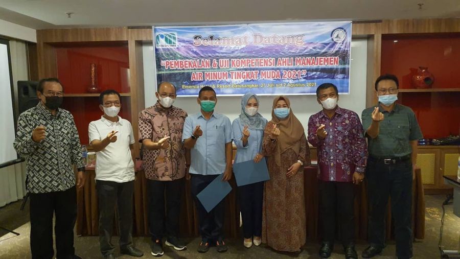 Pelatihan Manajemen Perusahaan Air Minum, Ketua PD Perpamsi Sumbar: Semua Peserta Calon Pemimpin