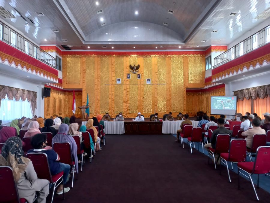 Pemda Pasbar Terus Lakukan Sosialisasi Jalan 2 Jalur Bundaran Simpang Empat
