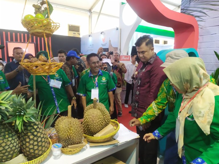 Pemerintah Dharmasraya Persembahkan Produk Andalan Di acara Pekan Nasional Tani