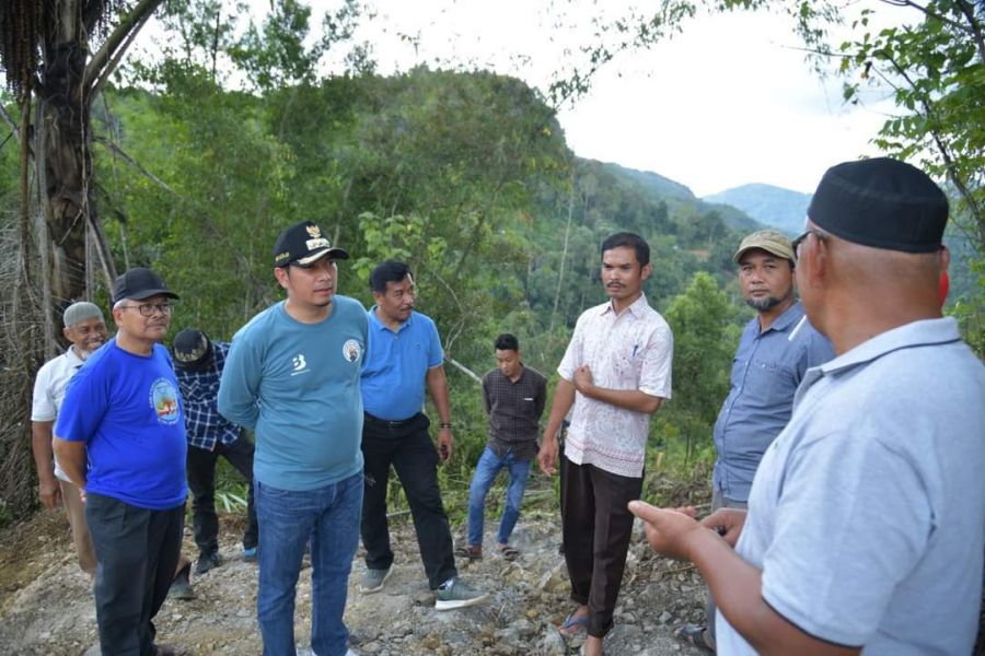 Pemko Sawahlunto dan Pihak Terkait Buat Jalan Alternatif dari Dusun Batu Tajam ke Dusun Luak Badai