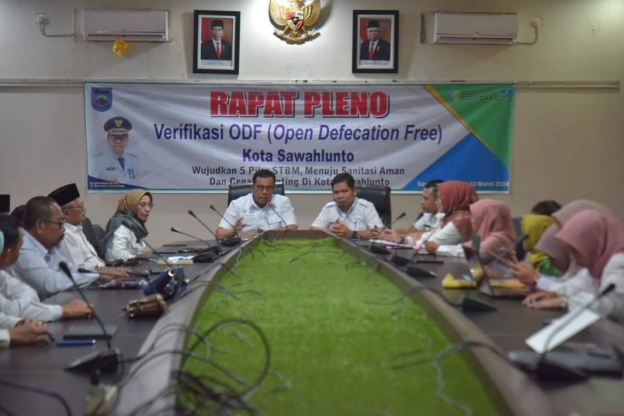 Pemko Sawahlunto Dukung Open Defecation Free (ODF) 