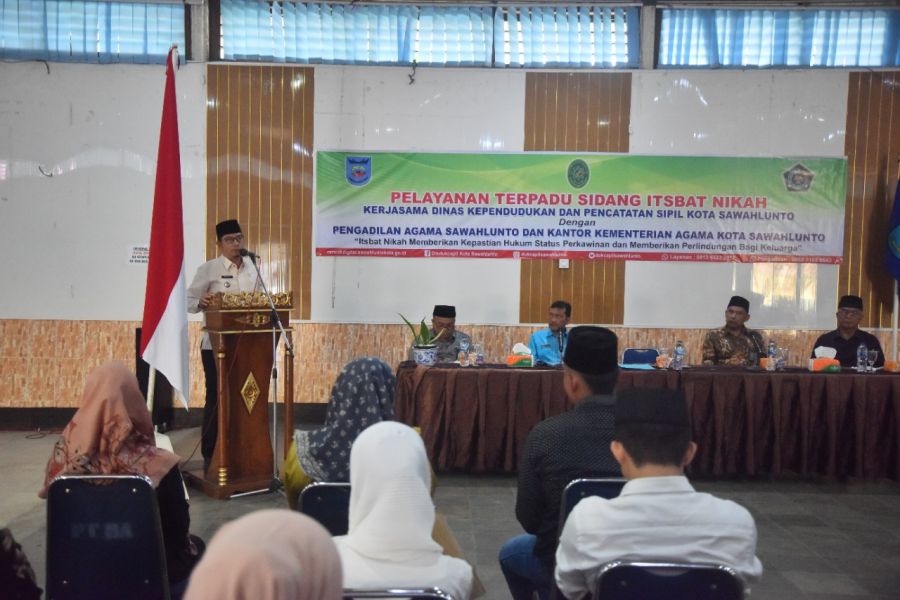 Pemko Sawahlunto Fasilitasi Pelayanan Terpadu Sidang Itsbat Nikah