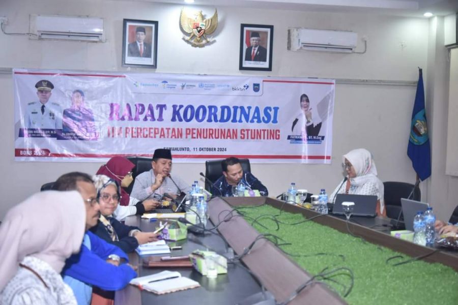 Pemko Sawahlunto Upayakan Percepatan Penurunan Stunting