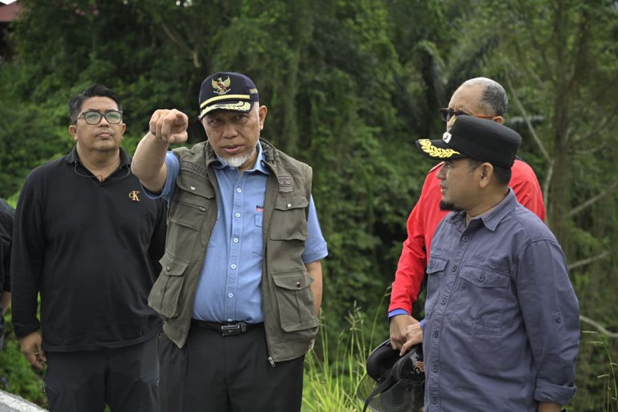 Pemprov Siapkan Anggaran 2 Miliar untuk Pembenahan  Saluran Irigasi Banda Gadang Kabupaten Solok