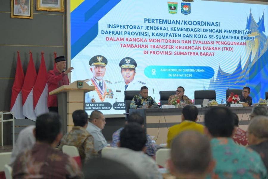 Pemprov Sumbar dan Itjen Kemendagri Gelar Rakor untuk Samakan Persepsi Pemanfaatan TKD