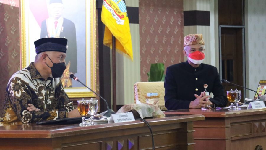 Pemprov Sumbar dan Jawa Tengah Sepakat Kerjasama Antar Daerah