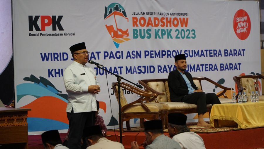 Pemprov Sumbar dan KPK Intensifkan Sosialisasi Bahaya Korupsi Kepada ASN