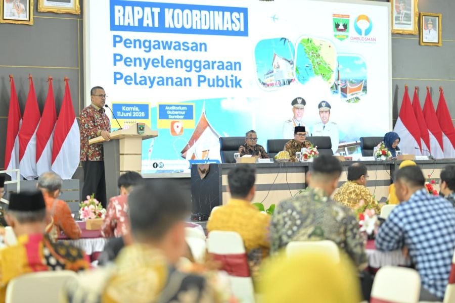 Pemprov Sumbar dan Ombudsman RI Perkuat Sinergi Wujudkan Pelayanan Publik Berkualitas