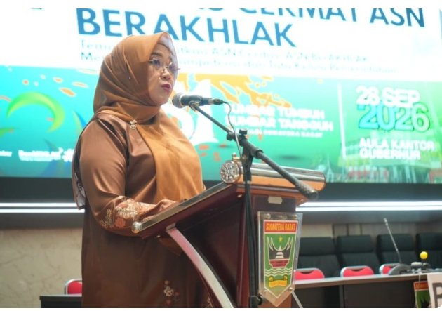Pemprov Sumbar Dorong Nilai BerAKHLAK Tercermin dalam Pelayanan Publik