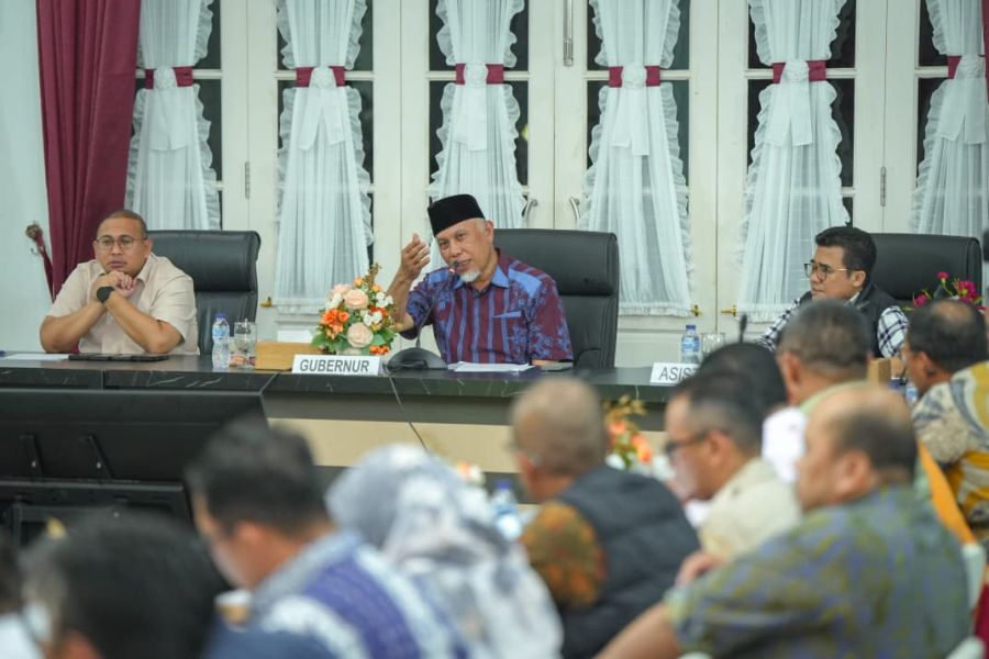 Pemprov Sumbar Gelar Rakor Pemutakhiran Data Dokumen R3P