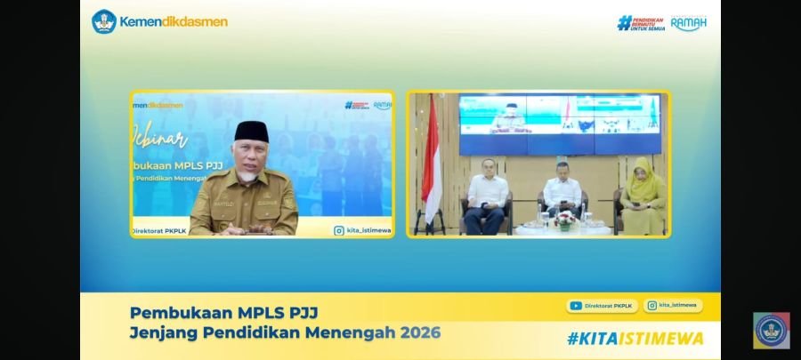 Pemprov Sumbar Siap Sukseskan Program Pembelajaran Jarak Jauh untuk Perluas Akses Pendidikan