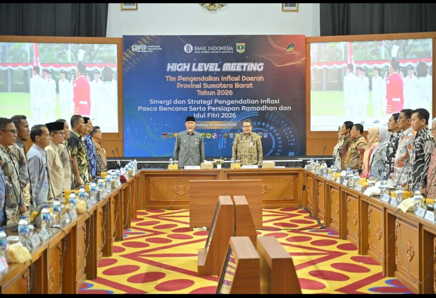 Pemprov Sumbar Siapkan Langkah Intervensi Hadapi Tekanan Inflasi Pasca Bencana dan Jelang Ramadhan