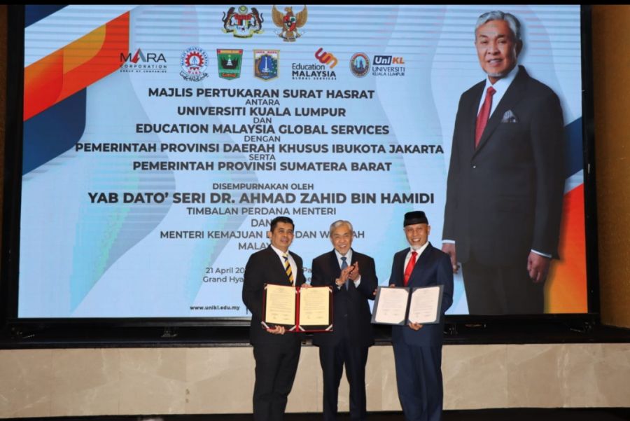 Pemprov Sumbar Teken Letter of Intent dengan UniKL dan EMGS