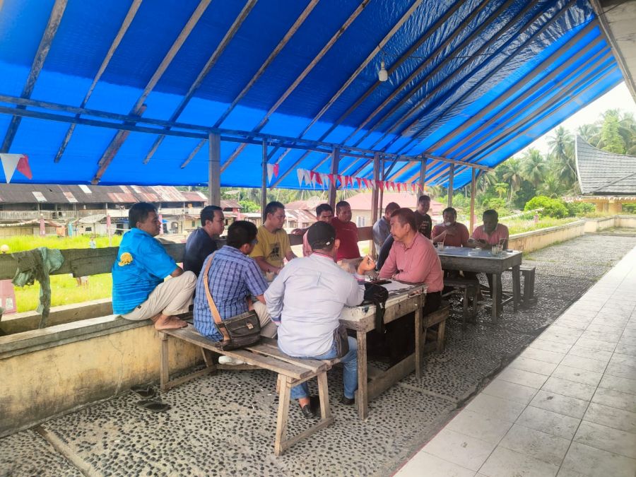 Pemuda Pasa Lamo Nagari Empat Koto minta DLH Dharmasraya Rawat Taman yang ada di Jorong Tersebut