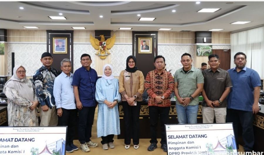 Penguatan Topuksi Pengawasan dan Penganggaran, Komisi I DPRD Jambi Belajar ke DPRD Sumbar