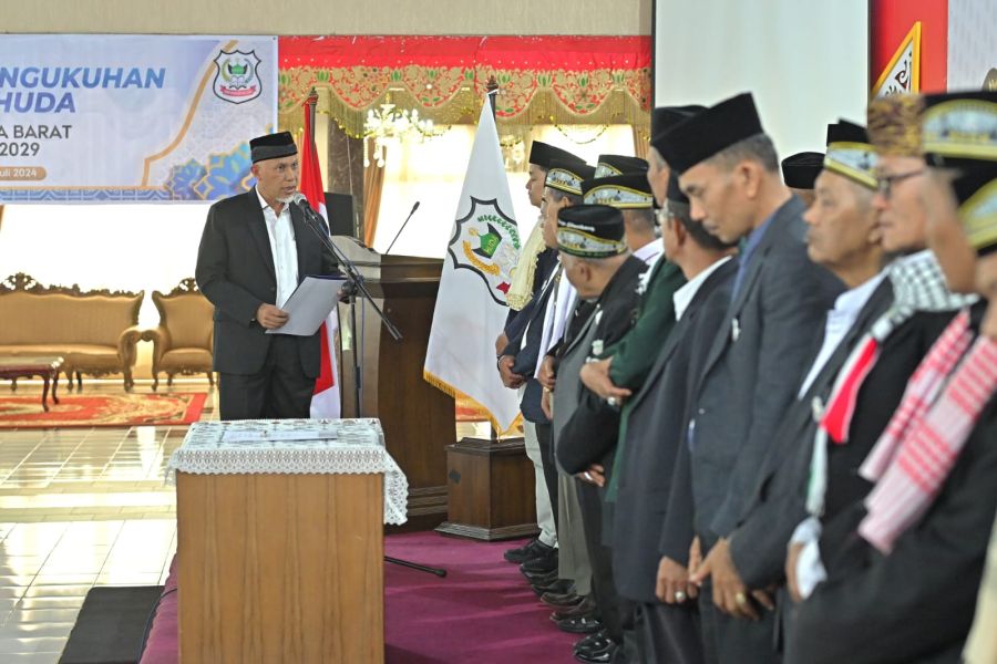Pengurus HUDA Dikukuhkan, Gubernur Mahyeldi Harap Kekurangan Penceramah di Sumbar Teratasi