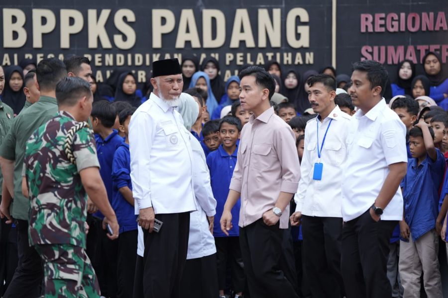 Peninjauan Sekolah Rakyat Menjadi Kegiatan Pertama Wapres Gibran Saat Kunker ke Sumbar