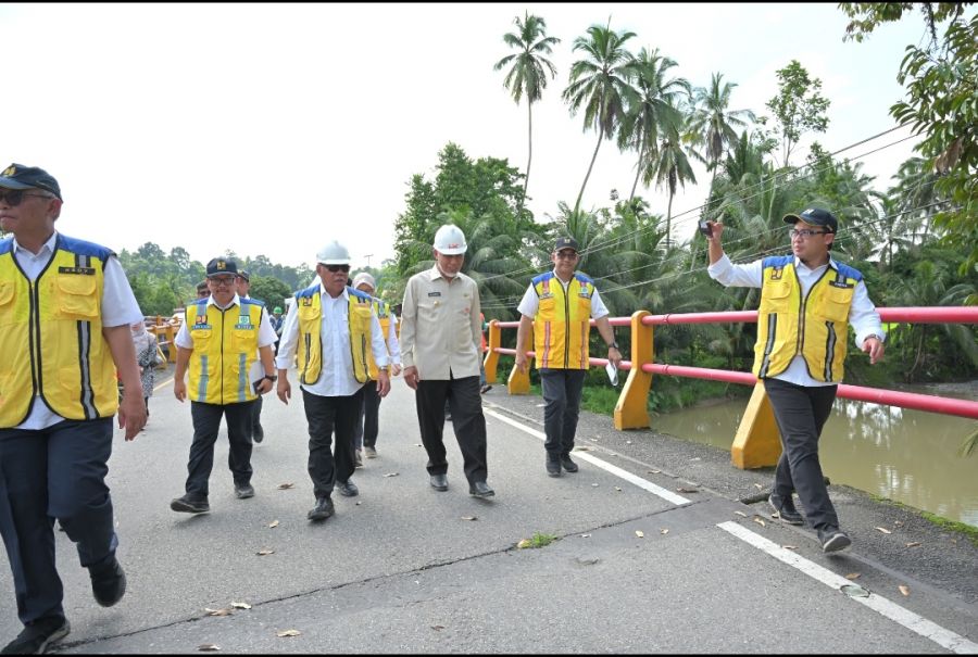 Perbaikan Jembatan Kiambang dan Jalan Teban di Silungkang Oso akan Segera Dimulai